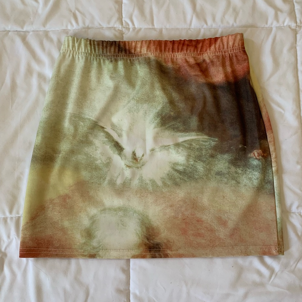 y2k graphic mini skirt - Picture 3 of 8